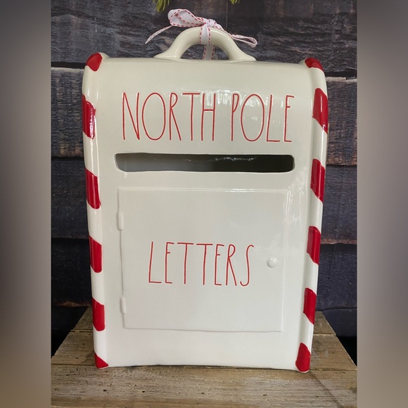 Rae Dunn Christmas Mailbox - North Pole Letters - Picture 2 of 5